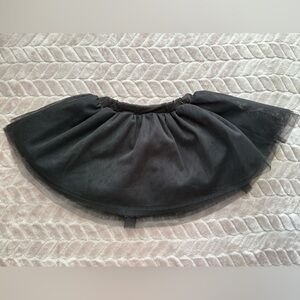 Little Sleepies Black Tutu Skirt Size 3-6 Months